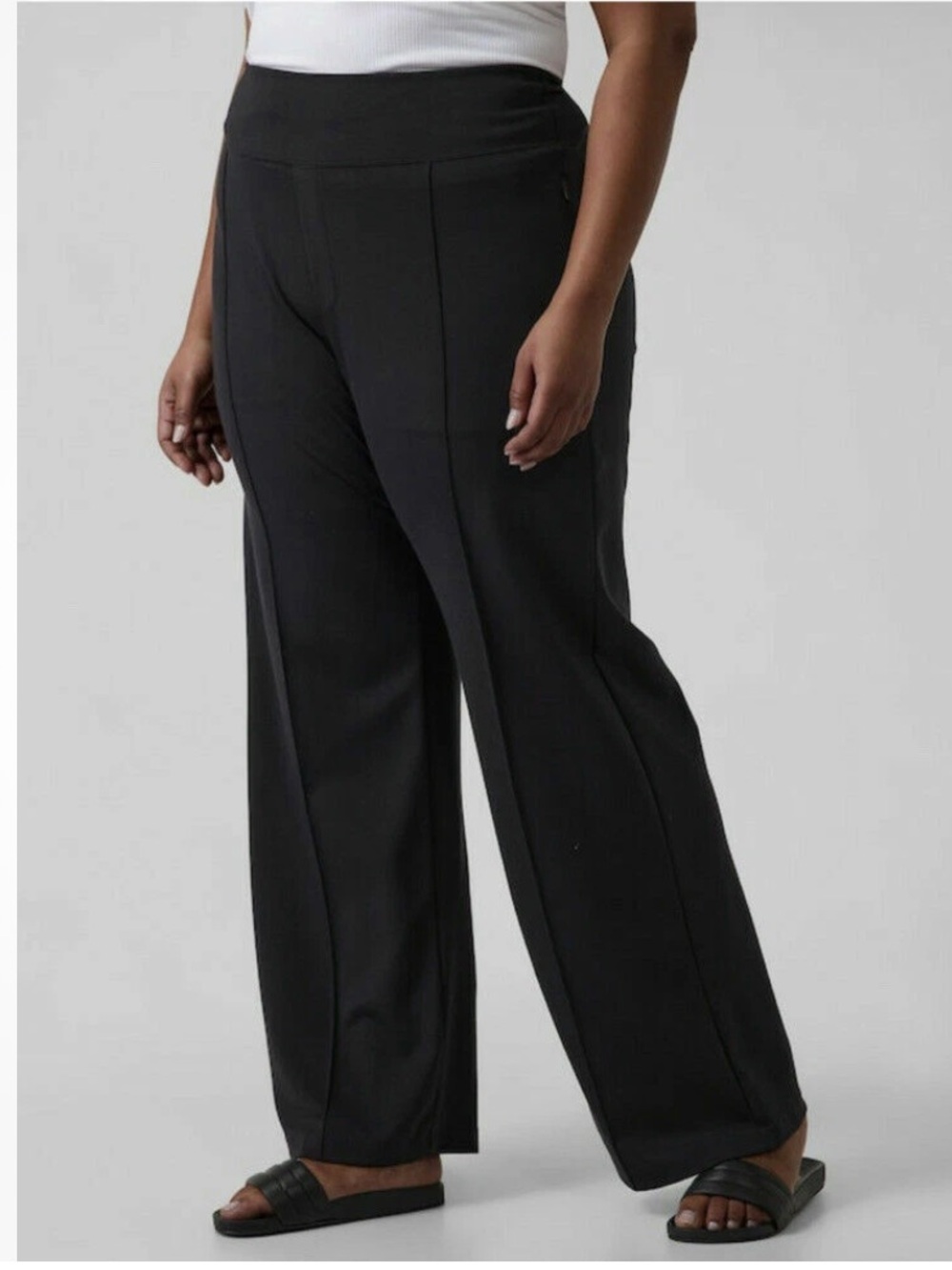 Athleta Eastbound Wide Leg Pant black Size 22